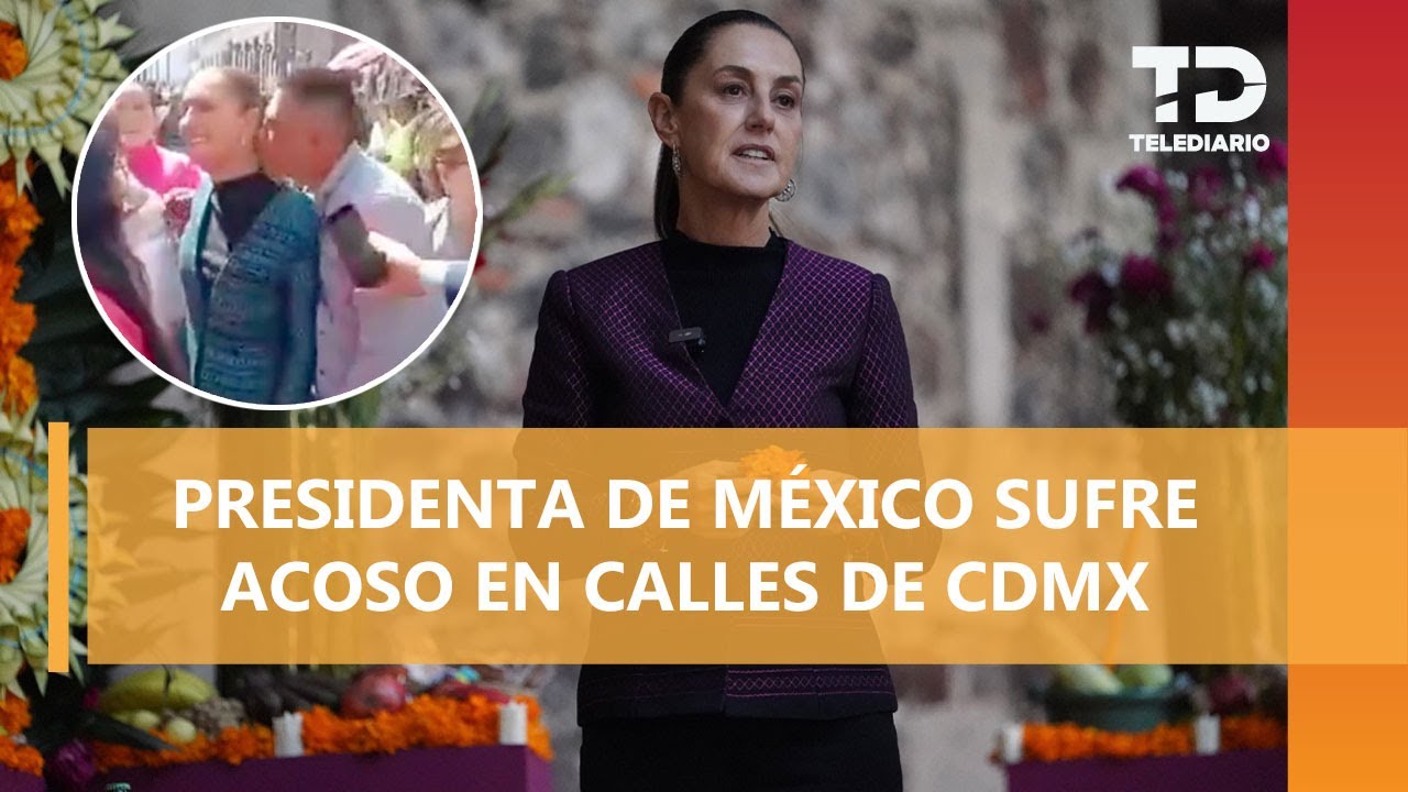 "No debe ocurrir en nuestro país": Sheinbaum habla del acoso que sufrió en calles del Centro CdMx