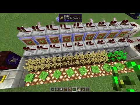 Botania: Automated Wheat farm (Using Corporea)