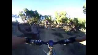 "Green Lizard" section of Stinking Springs at Phil's World 8-20-10