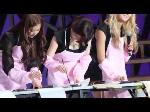 140930 Fans Party in ShenZhen - Sunny Calligraphy