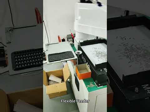 Flexible Feeder #auto #machine #cob #inlay #chip #cardmaking #sorter #rfid #card