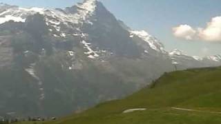 preview picture of video 'Switzerland, Alps above Grindelwald'