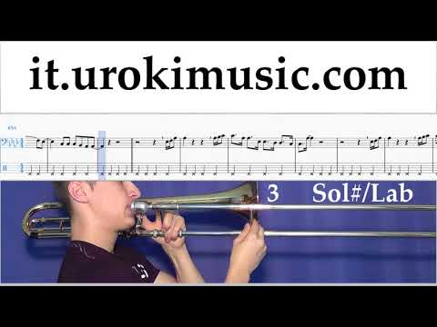 Corso di Trombone P!nk - What About Us Tablature Tab Parte#2 um-i276