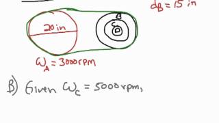 POE - Belt &amp; Pulley Calculations