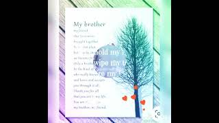 Happy raksha Bandhan 💕💕 my dear brother sister's 😍😍🥰💖💖.     #dj💖dear.....