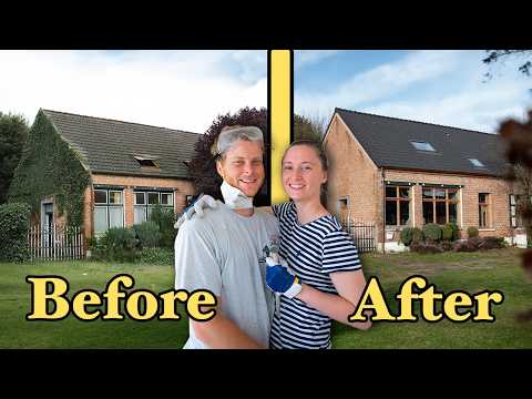 1 Year Neglected House Renovation in 20 Minutes | Couple Renovating Timelapse