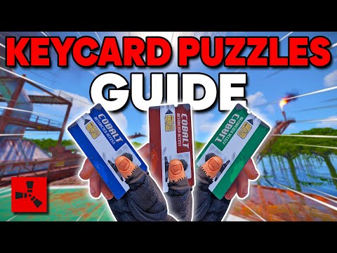 ALL Monument Keycard Puzzle Locations Guide 2025 - Ultimate Rust Beginner Guide