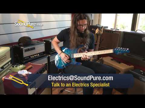 Suhr Custom Modern Aqua Blue Burst Electric #JS3K8H Quick 'n Dirty