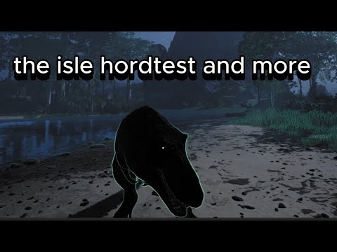 Testing Rex, Elders, and New AI Playables in The Horde Test | The Isle Evrima