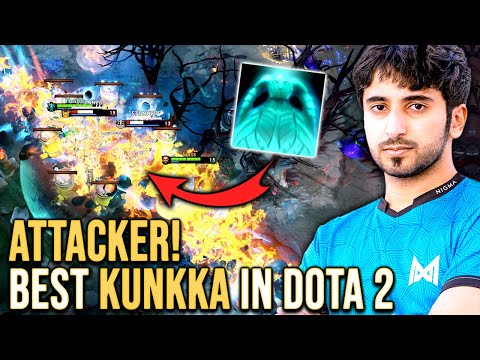 Reason Why We Love Him - Attacker! Best Kunkka Player in the World