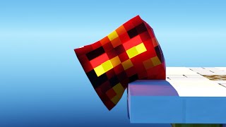 地に堕ちるマグマキューブ【マイクラアニメ】【Softbody Simulation】60fps
