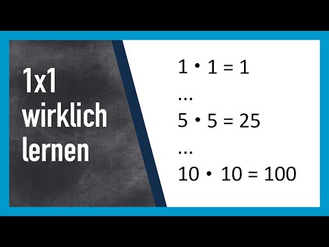Einmaleins lernen | www.gut-erklärt.de