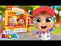 Wheels On The Bus Yellow School Bus Edition Little Angel Kids Songs Nursery Rhymes