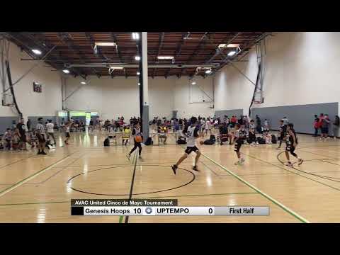 Uptempo vs Genesis Hoops (12U) AVAC United CincoDeMayo Tournament 4.30.22