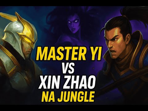 Master Yi vs Xin Zhao na Jungle – Morgana Incomodou Demais