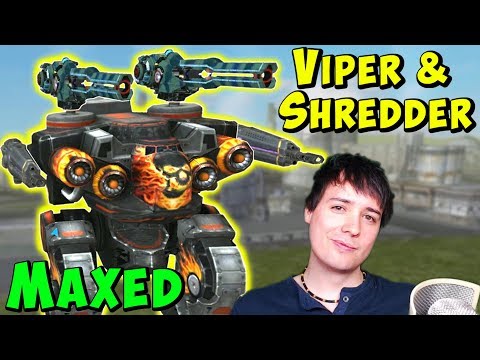 Viper & Shredder KILLER COMBO Natasha Mk2 Lockdown & Corrosion War Robots WR