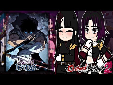 Mato Seihei No Slave React to Yuuki as Sung Jin Woo | Chained Soldier 2 | Gacha React |