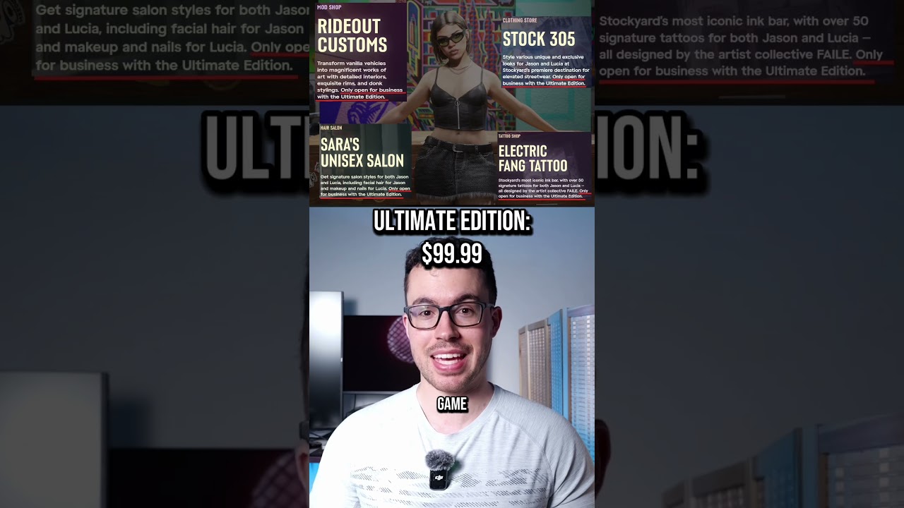 GTA 6 Price OFFICIAL... Standard vs. Ultimate Edition #gta6 - YouTube