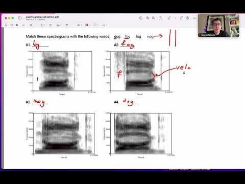 Linguistics 341 - Introduction to Phonetics - Spectrogram Reading Practice1
