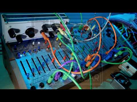 5min Modular - Buchla Easel Command #014 (208c, Tokyo Tape Music Center 291 Filter Card, Keystep)