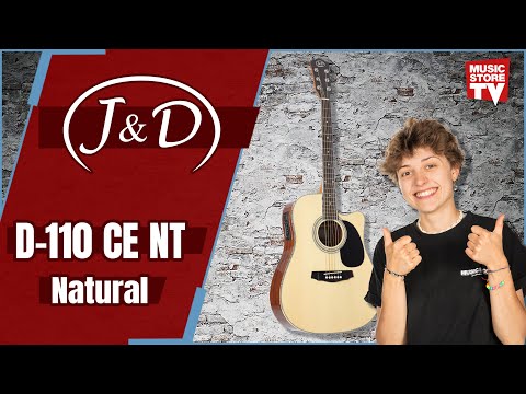 JACK & DANNY -  D-110CE NT Natural