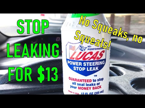 How to stop your POWER STEERING from leaking using Lucas Power Steering Stop Leak!