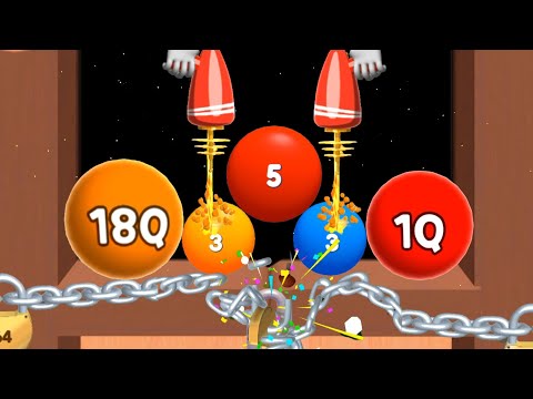 Laser bubbles 3d - Blob Merge 2048 gameplay walkthrough android, iOS part 7 #laserbubbles3d