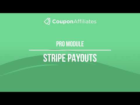 Stripe Payouts - Coupon Affiliates