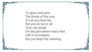 Kate Bush - The Empty Bullring Lyrics