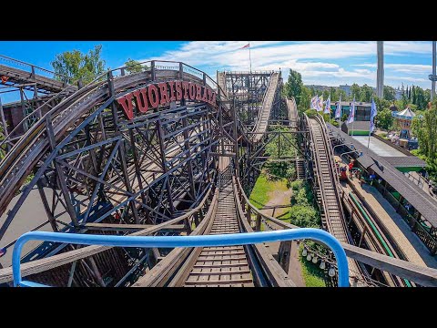 Vuoristorata- 4K On-Ride POV | 🇫🇮 Linnanmäki