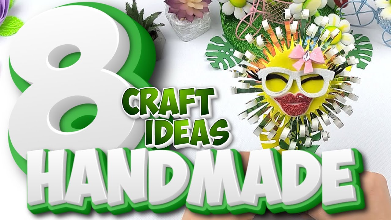 🔥 8 Best DIY Craft Ideas 2025 🎨 Handmade Gifts & Home Decor Hacks You’ll Love!