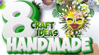 🔥 8 Best DIY Craft Ideas 2025 🎨 Handmade Gifts & Home Decor Hacks You'll Love!