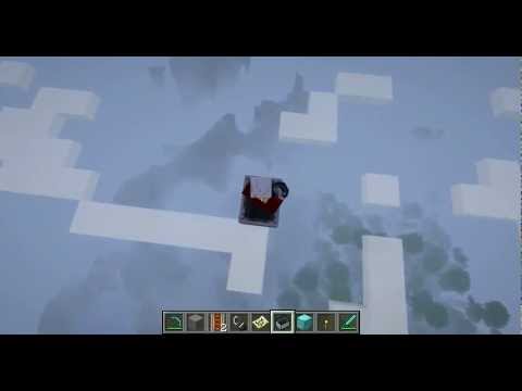 minecraft volare con il carrello da miniera