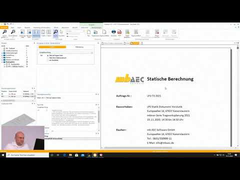 BauStatik 2021 - Statik-Dokument als Kurzstatik