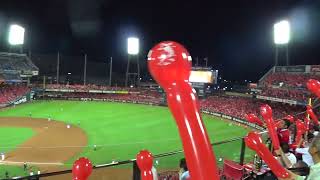 4年ぶりに解禁された広島カープの名物応援「ジェット風船」がマツダスタジアムを舞いました