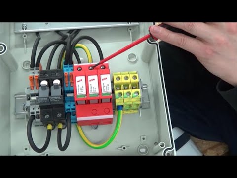 #5 - PV system - generator connection box (GAK-light) - overvoltage protection - DC-UV protection