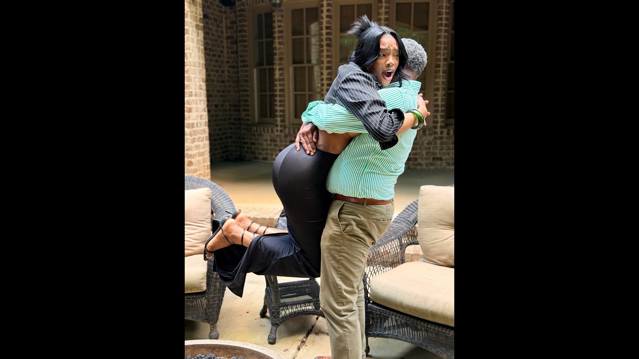 When Mr. Mitchell sweeps Nina off her feet!
