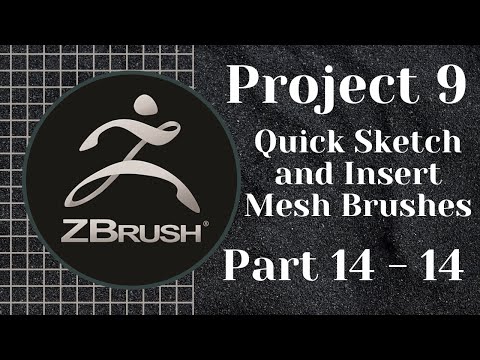 ZBrush | Full Training Course | Project 9 - Lesson 14/14 | Creating A Mesh With Imm Brushes