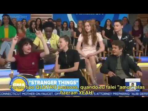 Fillie/Mileven momento,em entrevista (PT-BR)