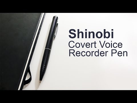 Shinobi Voice Recorder Pen - Ultra Covert Audio Recorder
