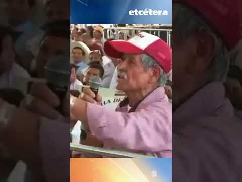 Habitantes pobres de Hidalgo enfrentan a Sheinbaum con la realidad del sistema de salud