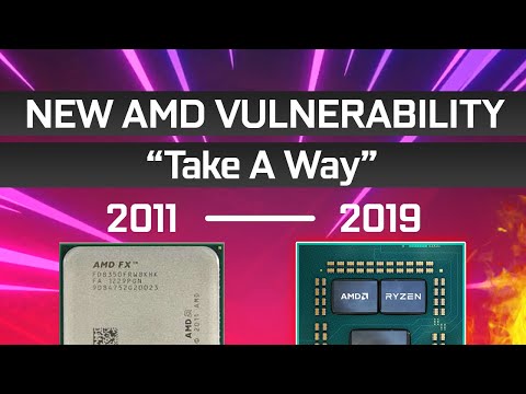 AMD CPU Vulnerability Discovered! “Take A Way” Affects 2011 and up CPU’s!