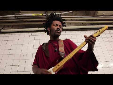 NYC Subway Guitarist: Adjua Ajamu