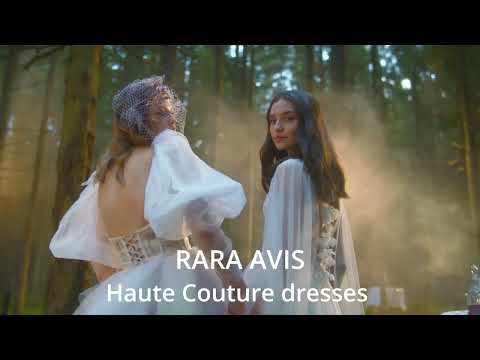 Haute couture dresses by Rara Avis Group