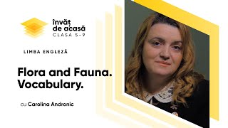 "Flora and Fauna Vocabulary"