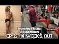 BECOMING A NATURAL PRO BODYBUILDER | Ep 25: 14 Weeks Out!