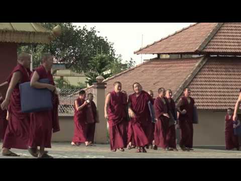 A Geshe Graduates - Geshe Tenzin Namdak at Sera Je, 2017