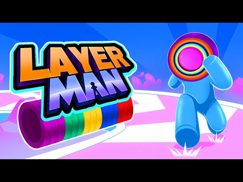 Layer Man 3D: Run & Collect Gameplay | iOS, Android, Action Game - YouTube