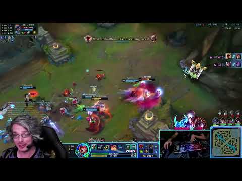 1Handed Leesin killed sett in mid ulty! What a dream