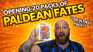 OPENING 20 PACKS OF PALDEAN FATES!!